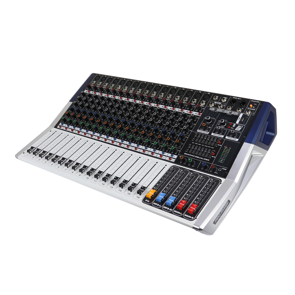 Audio To Music - Professional 350W 16 Channel Metal Audio