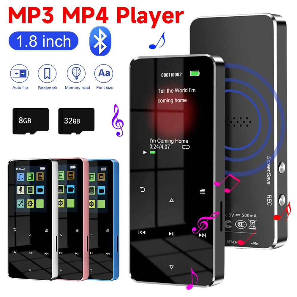 Audio Music Recorder - 1.8 Inch TFT MP3 Player Touch