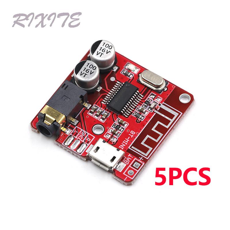 Audio Music Converter - 5PCS XY-BT-Mini Bluetooth 5.0 Audio Receiver