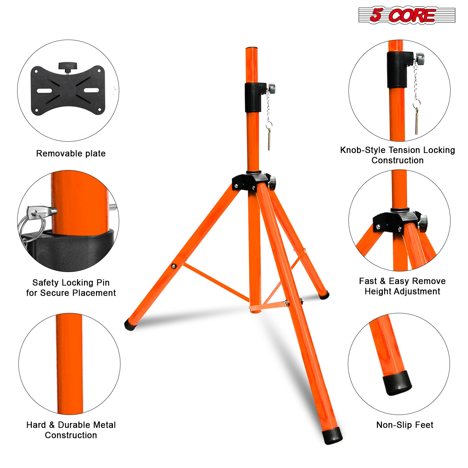 5 Core Speaker Stand Tripod Fl - огляд і ціна Studio Monitor Speaker