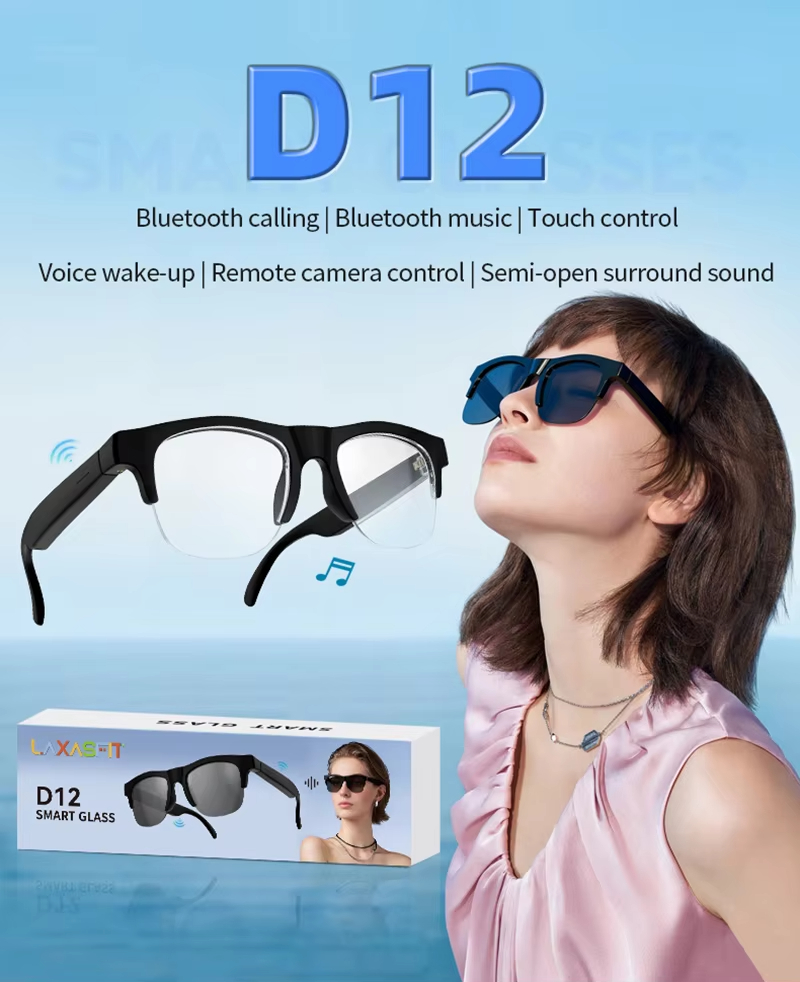 8K Smart AI Glasses 2400MP Tra - огляд і ціна Audio To Music