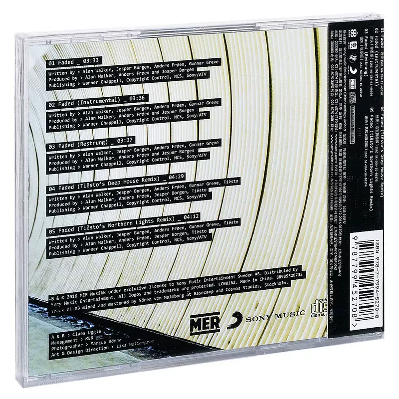 for Alan Walker Lost CD Album  - огляд і ціна Audio To Music