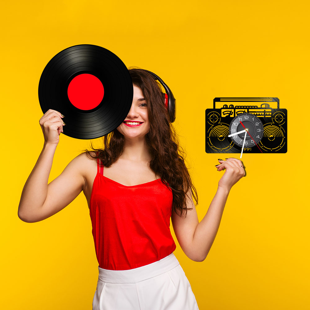 Boombox Radio Vinyl LP Record  - огляд і ціна Audio And Music Separate