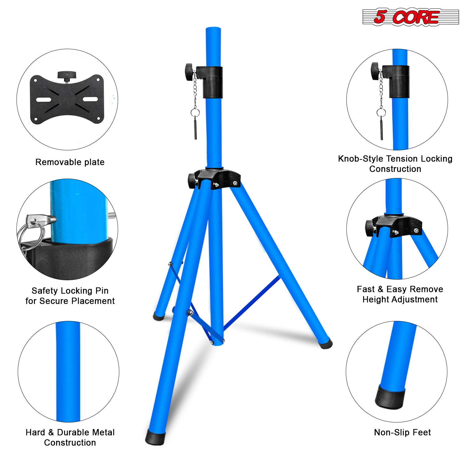 5 Core Speaker Stand Tripod Fl - огляд і ціна Studio Monitor Speaker