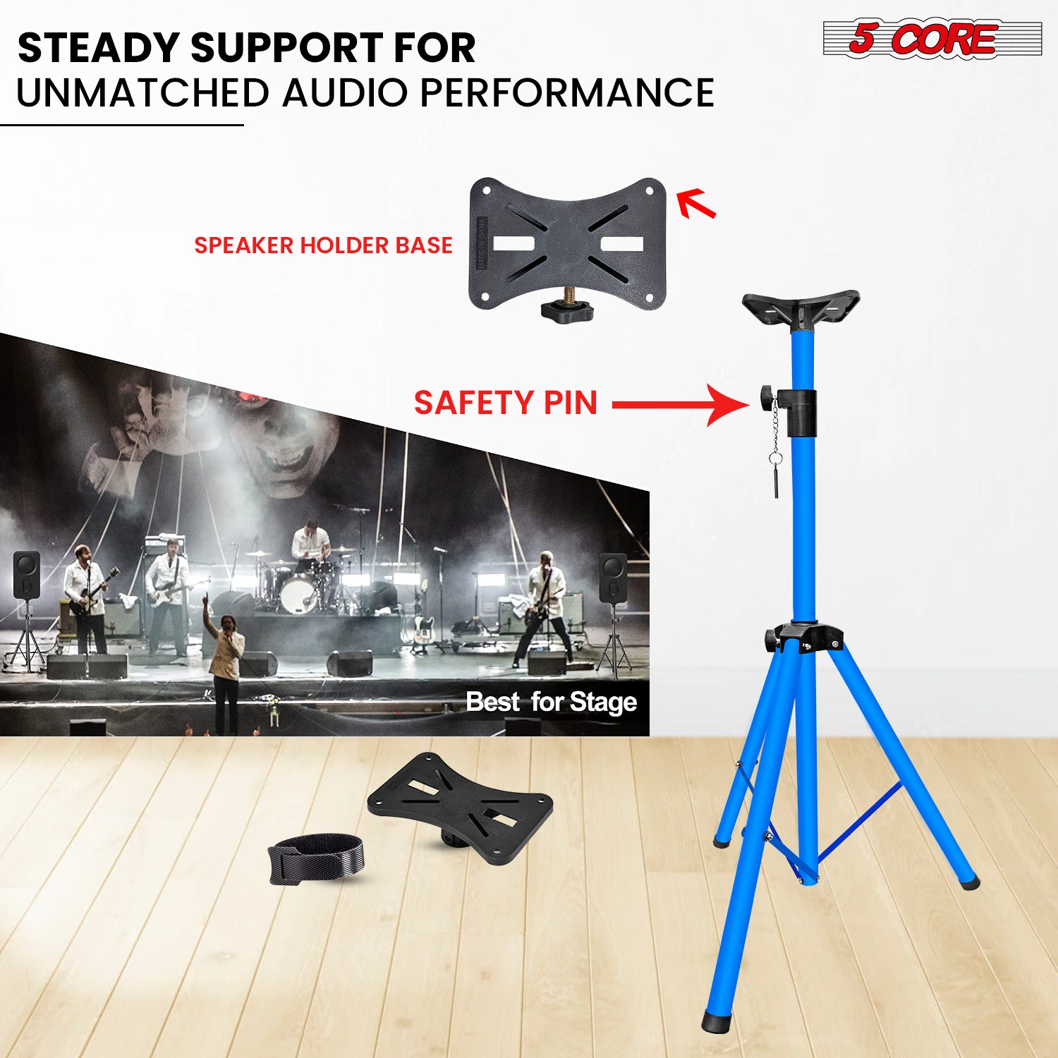 5 Core Speaker Stand Tripod Fl - огляд і ціна Studio Monitor Speaker
