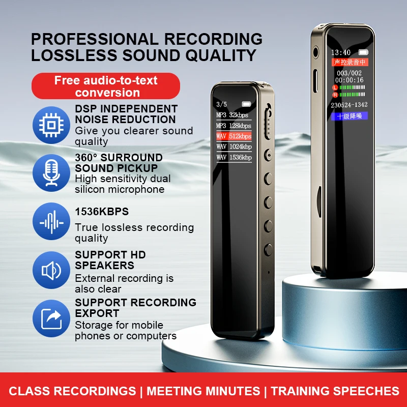 Digital Voice Recorder 32GB/64 - огляд і ціна Audio And Music Separate