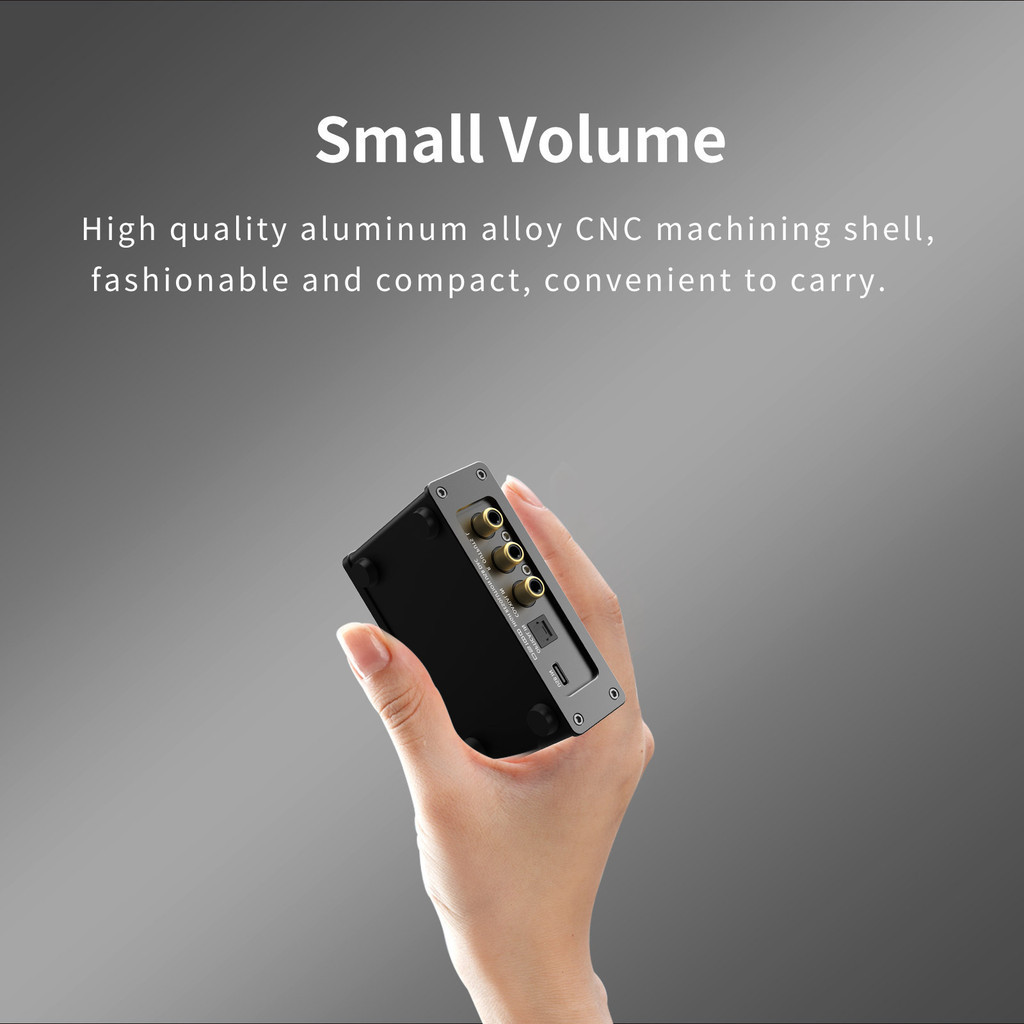 SMSL DS100 MQA MQA-CD Audio De - огляд і ціна Portable Amplifier Mini
