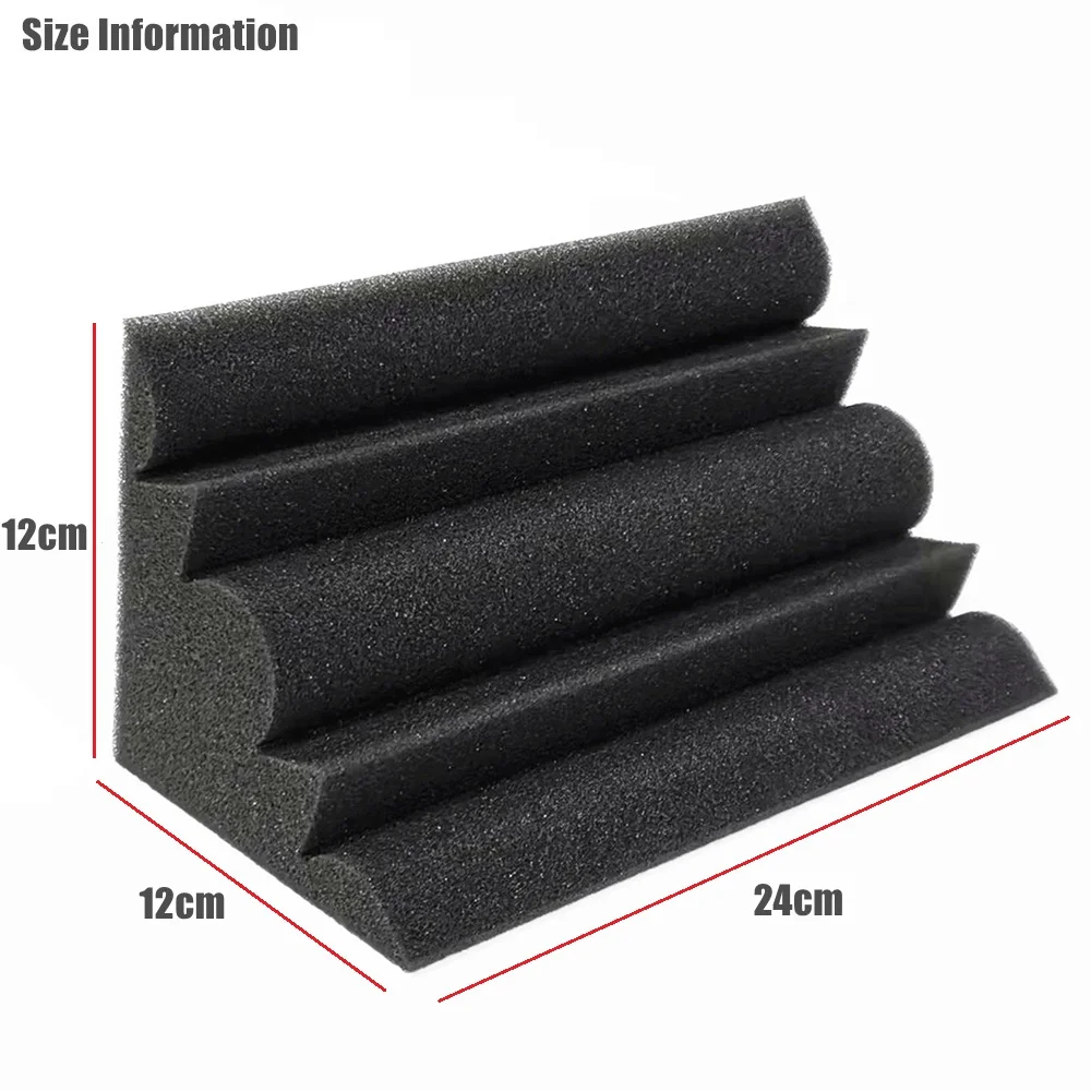 12/24Pcs 12x12x24cm Bass Traps - огляд і ціна Studio Monitor Speaker