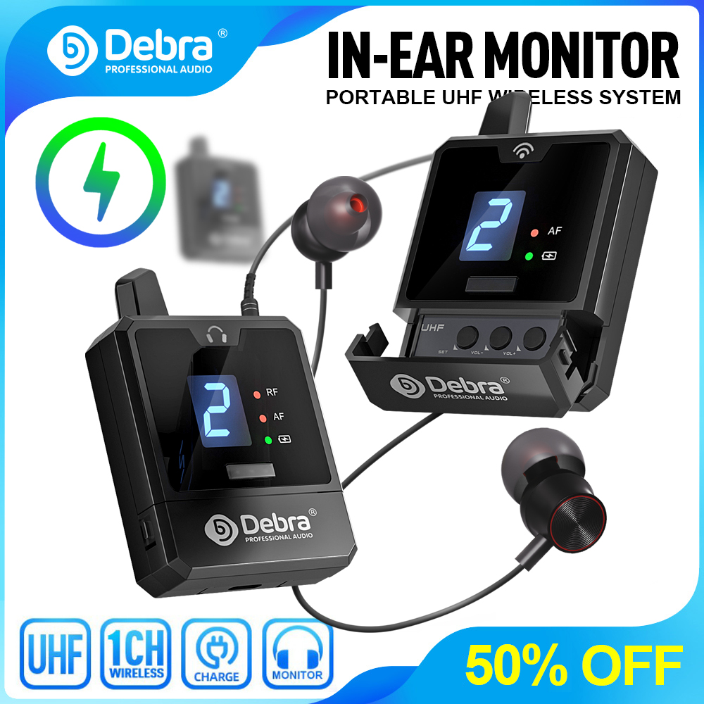 Debra UHF IEM Wireless In-Ear  - огляд і ціна Audio Music Recorder