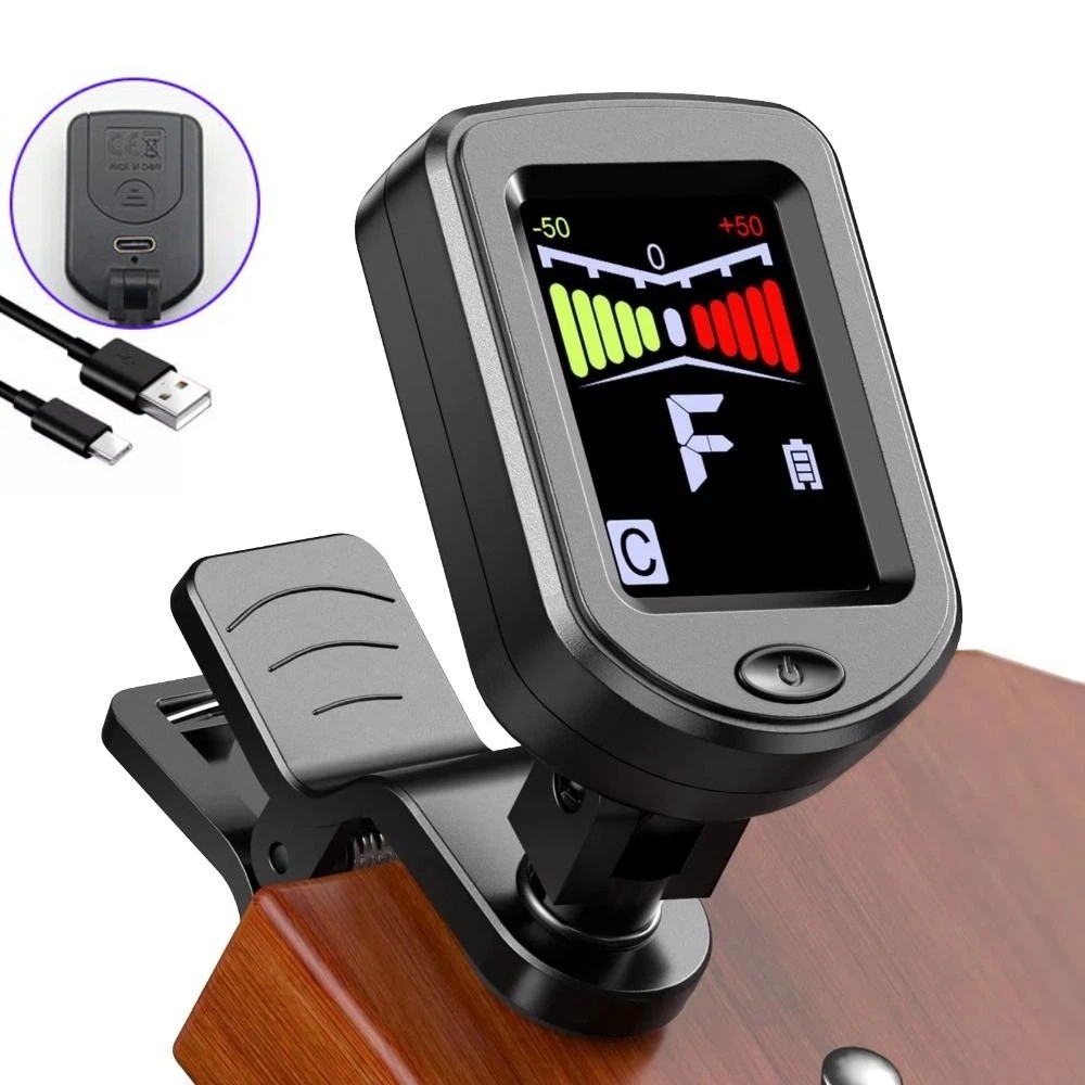 Clip on Mini Guitar Tuner LCD  - огляд і ціна Guitar Tuner Clip