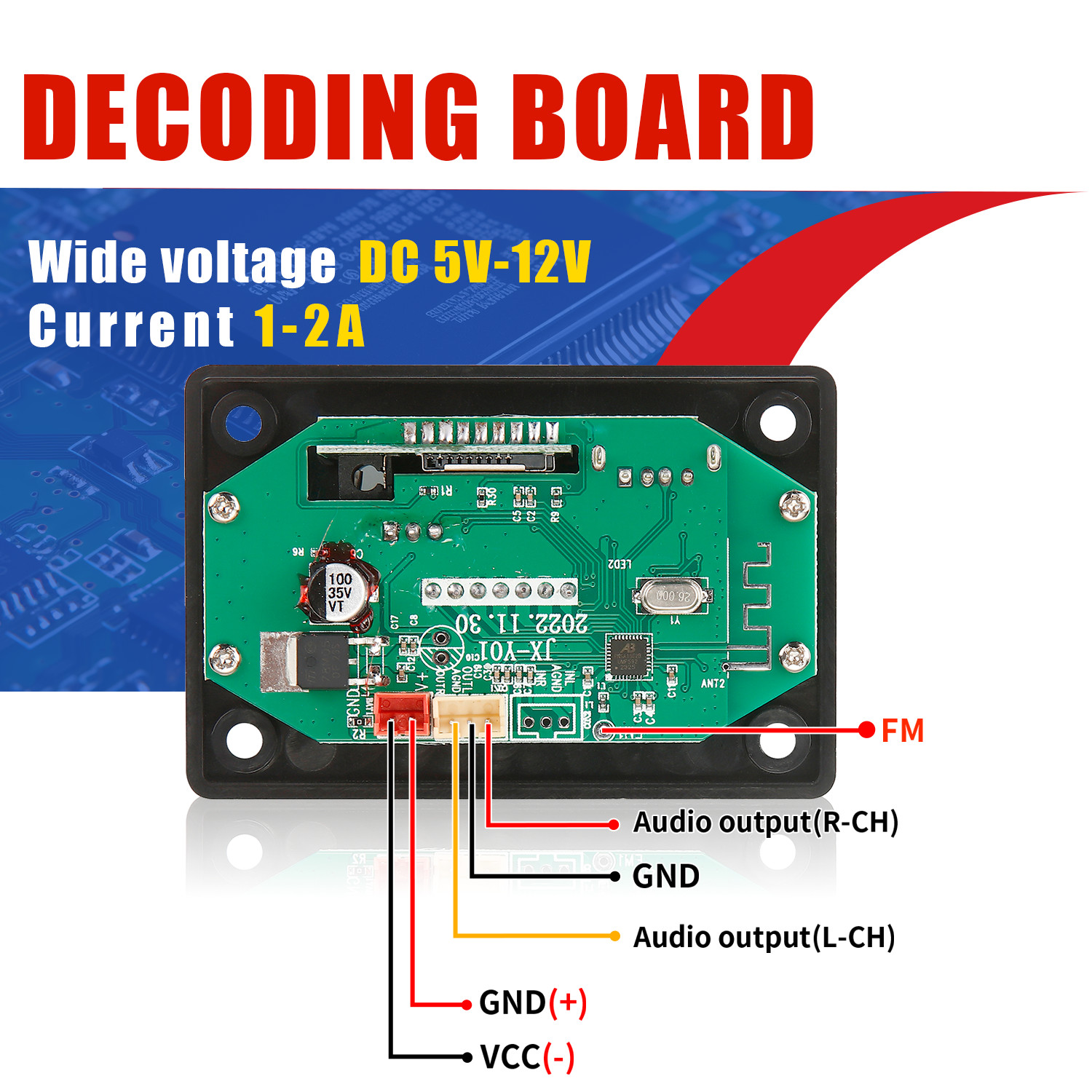 12V Wireless Handsfree Bluetoo - огляд і ціна Audio Music Recorder