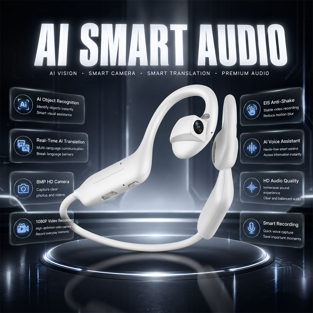 NEW 1080P UHD Bluetooth Earpho - огляд і ціна Audio To Music