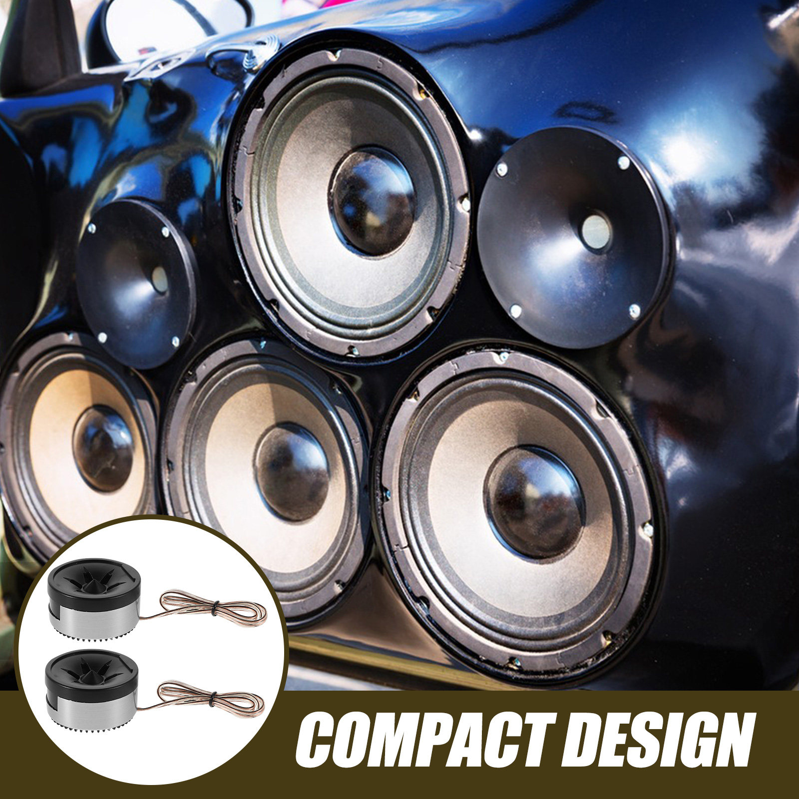 1Pair Car Tweeter Mini Dome Sp - огляд і ціна Audio Music Enhancer Free